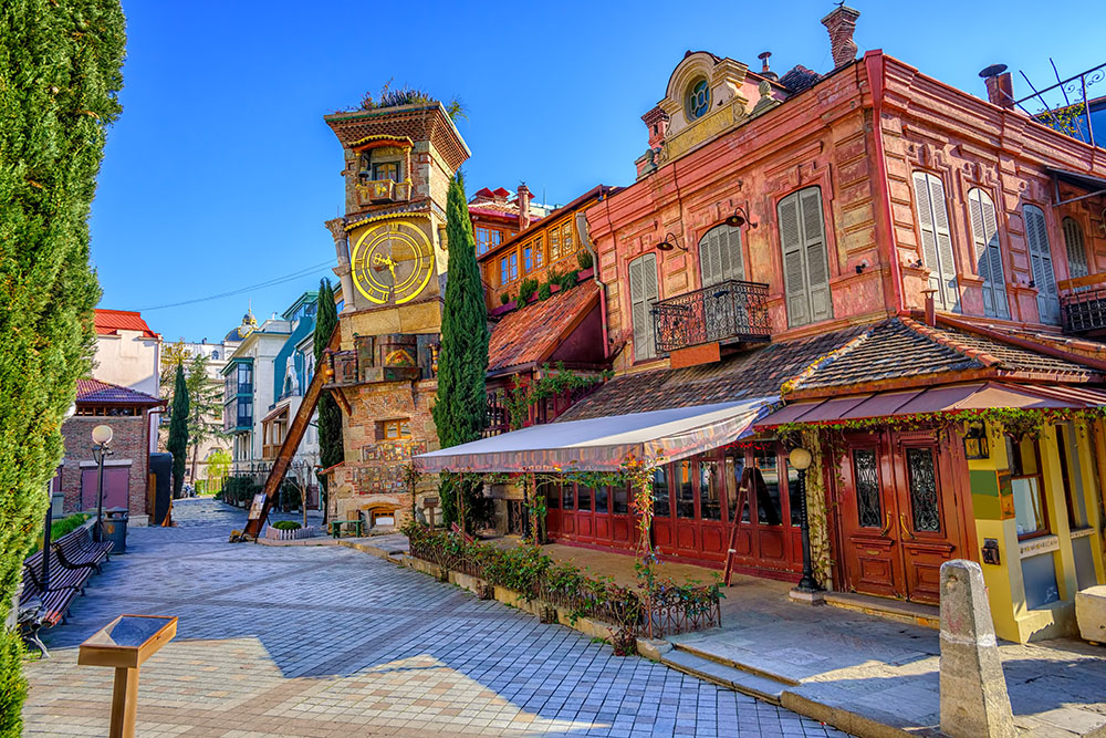 Old town of Tbilisi, Georgia Georgia for Digital Nomads