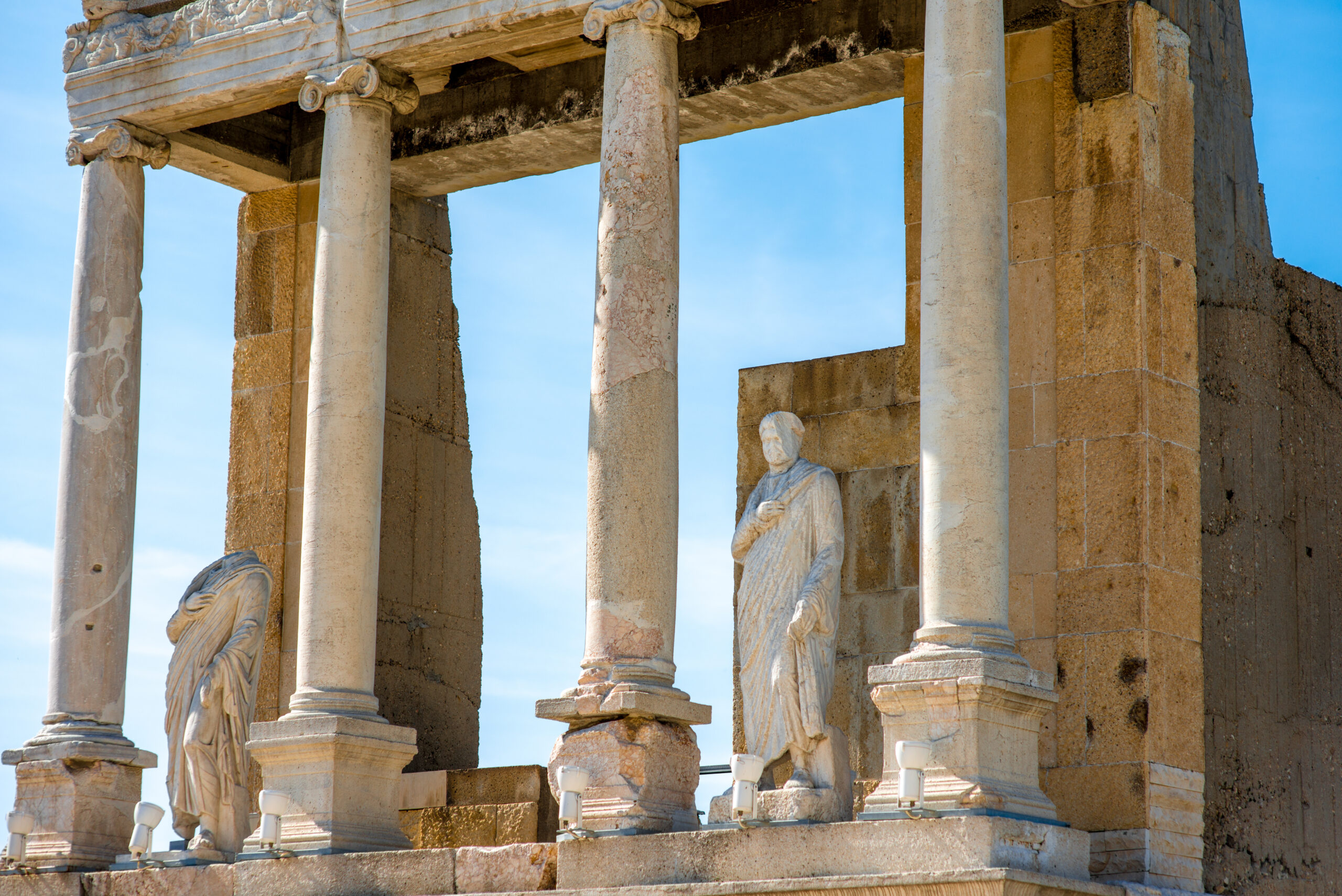 roman ruins in plovdiv, bulgaria