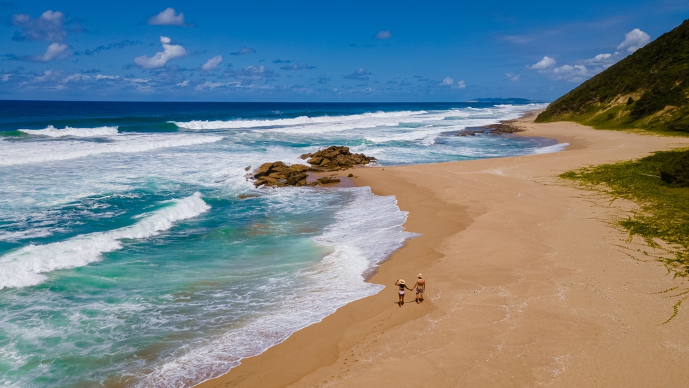 beach st. lucia, south africa